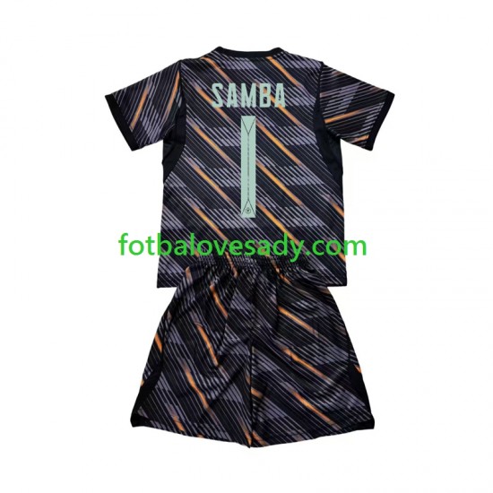 Francie Brankář Brice Samba 1 Děti Fotbalový dres Domácí Mistrovství světa 2026 Krátký rukáv