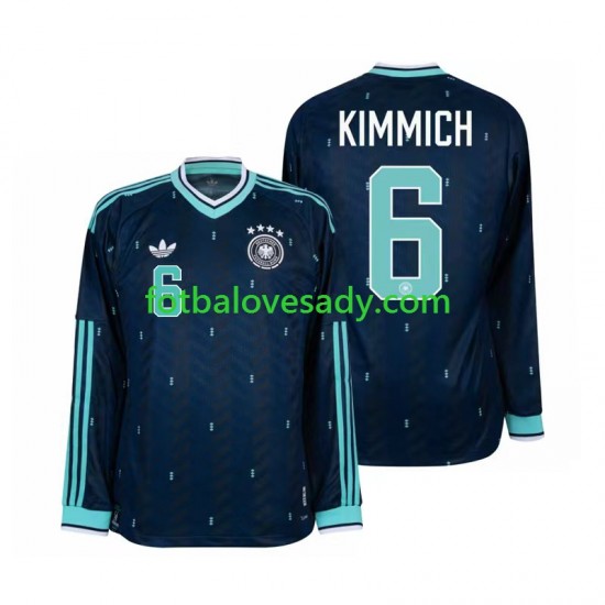 Německo Joshua Kimmich 6 Muži Fotbalový dres Venkovní Mistrovství světa 2026 Dlouhý rukáv