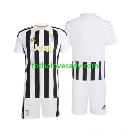 Juventus Děti Fotbalový dres Domácí 2026-2027 Krátký rukáv