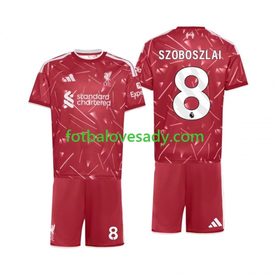 Liverpool Dominik Szoboszlai 8 Děti Fotbalový dres Domácí 2026-2027 Krátký rukáv
