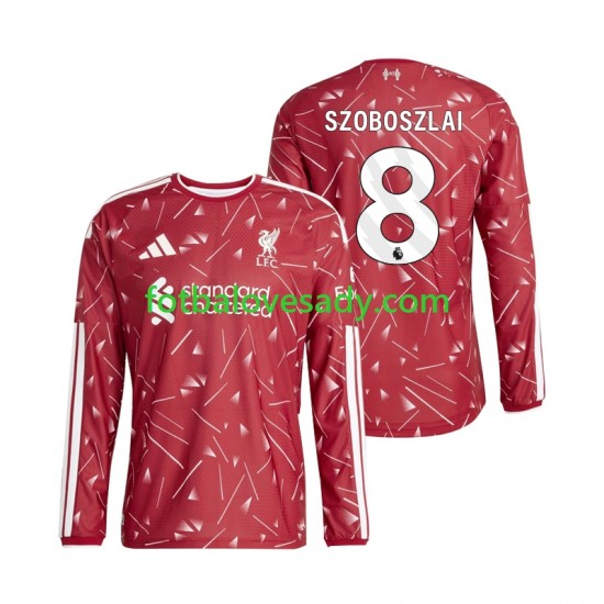 Liverpool Dominik Szoboszlai 8 Muži Fotbalový dres Domácí 2026-2027 Dlouhý rukáv