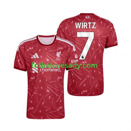 Liverpool Florian Wirtz 7 Muži Fotbalový dres Domácí 2026-2027 Krátký rukáv