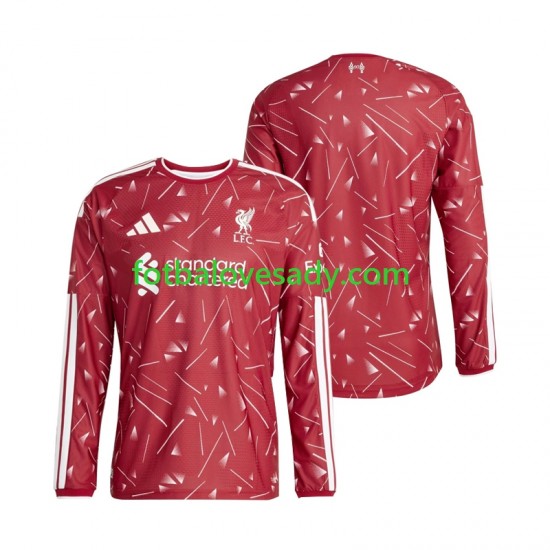 Liverpool Muži Fotbalový dres Domácí 2026-2027 Dlouhý rukáv