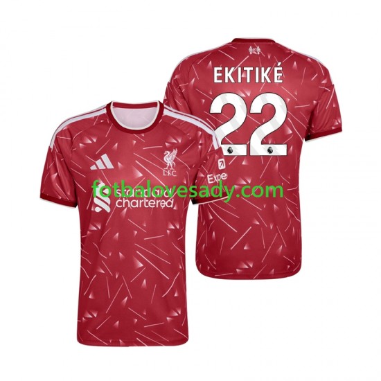 Liverpool Hugo Ekitike 22 Muži Fotbalový dres Domácí 2026-2027 Krátký rukáv