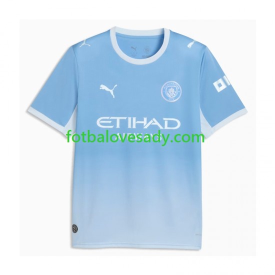 Manchester City Muži Fotbalový dres Domácí 2026-2027 Krátký rukáv
