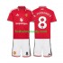 Manchester United Bruno Fernandes 8 Děti Fotbalový dres Domácí 2026-2027 Krátký rukáv