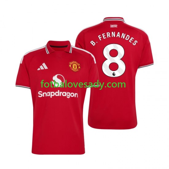 Manchester United Bruno Fernandes 8 Muži Fotbalový dres Domácí 2026-2027 Krátký rukáv