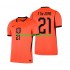 Nizozemsko Frenkie de Jong 21 Muži Fotbalový dres Domácí Mistrovství světa 2026 Krátký rukáv