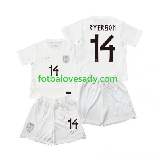 Norsko Julian Ryerson 14 Děti Fotbalový dres Třetí Mistrovství světa 2026 Krátký rukáv