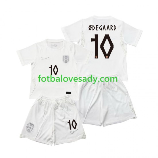 Norsko Martin Odegaard 10 Děti Fotbalový dres Třetí Mistrovství světa 2026 Krátký rukáv