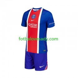 Paris Saint-Germain Děti Fotbalový dres Domácí 2026-2027 Krátký rukáv