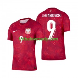 Polsko Robert Lewandowski 9 2026 Muži Fotbalový dres Venkovní Krátký rukáv