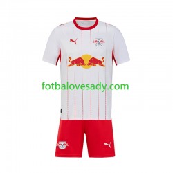 RB Leipzig Děti Fotbalový dres Domácí 2026-2027 Krátký rukáv