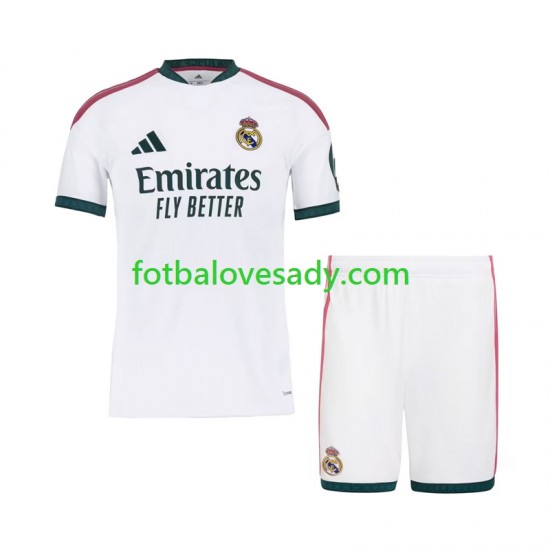 Real Madrid Děti Fotbalový dres Domácí 2026-2027 Krátký rukáv