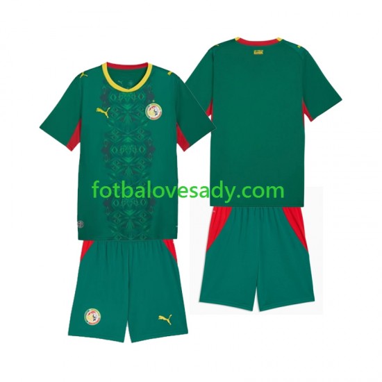 Senegal 2026 2027 Děti Fotbalový dres Venkovní Krátký rukáv