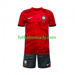 Jižní Korea Děti Fotbalový dres Domácí Mistrovství světa 2026 Krátký rukáv