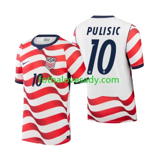 Spojené Státy Americké Christian Pulisic 10 Muži Fotbalový dres Domácí Mistrovství světa 2026 Krátký rukáv