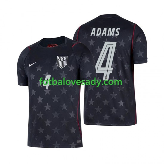 Spojené Státy Americké Tyler Adams 4 Muži Fotbalový dres Venkovní Mistrovství světa 2026 Krátký rukáv