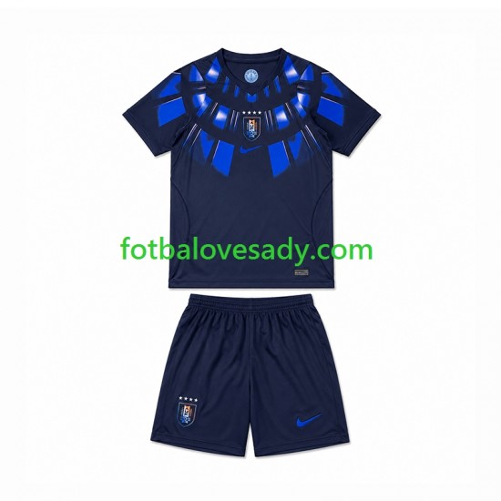 Uruguay Děti Fotbalový dres Venkovní Mistrovství světa 2026 Krátký rukáv