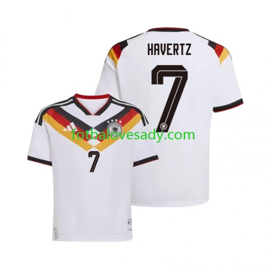 Německo Kai Havertz 7 Muži Fotbalový dres Domácí Mistrovství světa 2026 Krátký rukáv