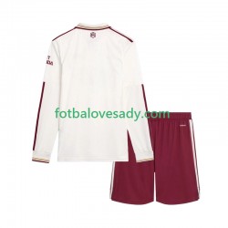 Arsenal Děti Fotbalový dres Třetí 2025-2026 Dlouhý rukáv