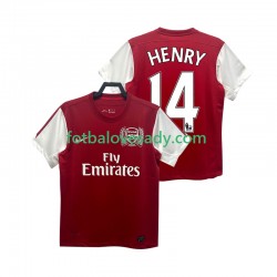 Arsenal Retro HENRY 14 2011 2012 Muži Fotbalový dres Domácí Krátký rukáv