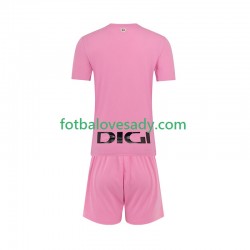 Athletic Bilbao Brankář Děti Fotbalový dres Venkovní 2025-2026 Krátký rukáv