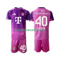 FC Bayern Mnichov Brankář Jonas Urbig 40 Děti Fotbalový dres Čtvrtý 2025-2026 Krátký rukáv