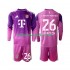 FC Bayern Mnichov Brankář Sven Ulreich 26 Děti Fotbalový dres Čtvrtý 2025-2026 Dlouhý rukáv