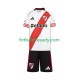 CA River Plate Děti Fotbalový dres Domácí 2025-2026 Krátký rukáv