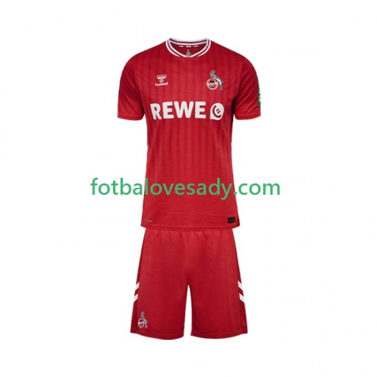 FC Köln Děti Fotbalový dres Venkovní 2025-2026 Krátký rukáv
