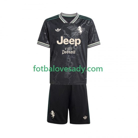 Juventus Děti Fotbalový dres Třetí 2025-2026 Krátký rukáv