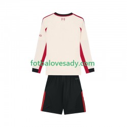 Liverpool Děti Fotbalový dres Venkovní 2025-2026 Dlouhý rukáv