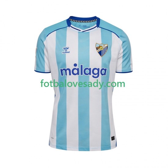 Málaga CF Muži Fotbalový dres Domácí 2025-2026 Krátký rukáv