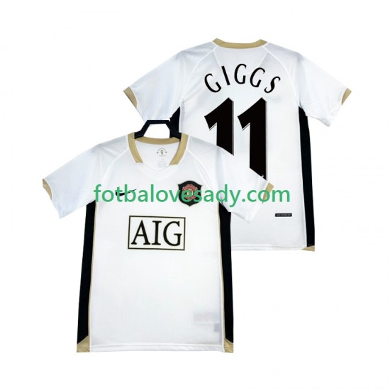 Manchester United Retro GIGGS 11 2006-2007 Muži Fotbalový dres Venkovní Krátký rukáv