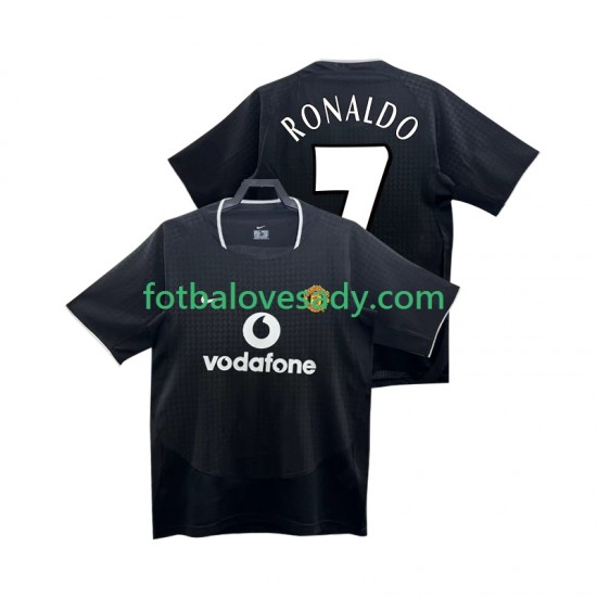 Manchester United Retro RONALDO 7 2002 2004 Muži Fotbalový dres Venkovní Krátký rukáv