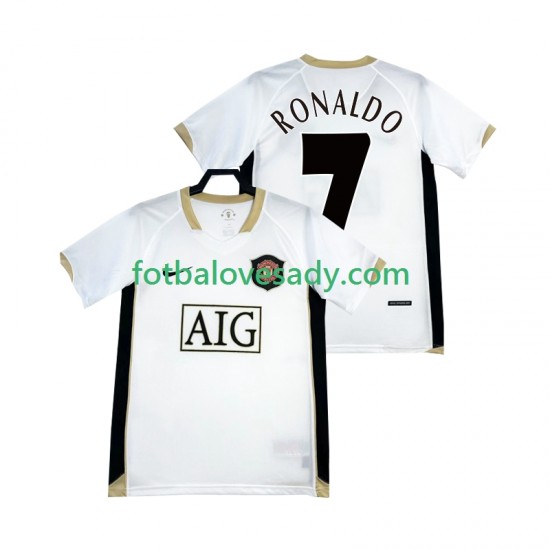 Manchester United Retro RONALDO 7 2006-2007 Muži Fotbalový dres Venkovní Krátký rukáv