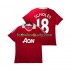 Manchester United Retro SCHOLES 18 2010 2011 Muži Fotbalový dres Domácí Krátký rukáv
