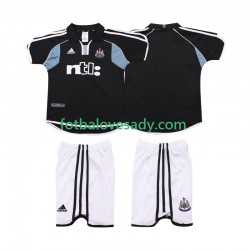Newcastle United Retro 2000 2001 Děti Fotbalový dres Venkovní Krátký rukáv