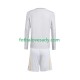 Real Madrid Děti Fotbalový dres Domácí 2025-2026 Dlouhý rukáv