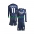 Real Madrid Rodrygo 11 Děti Fotbalový dres Venkovní 2025-2026 Dlouhý rukáv