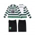 Sporting CP Retro 2001 2003 Děti Fotbalový dres Domácí Dlouhý rukáv