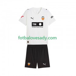 Valencia CF Děti Fotbalový dres Domácí 2025-2026 Krátký rukáv